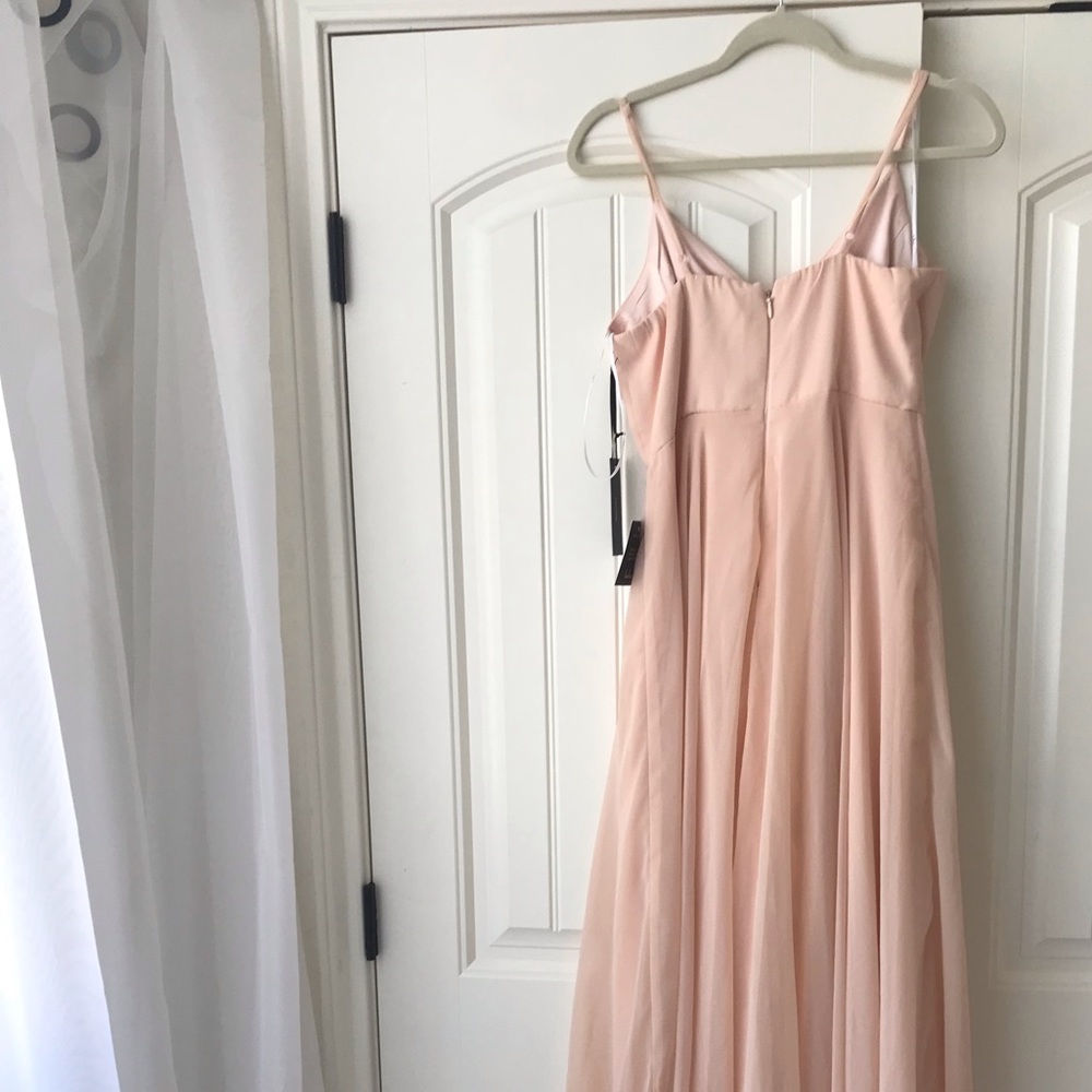 Lulus All About Love Blush Maxi M - Picture 4 of 5
